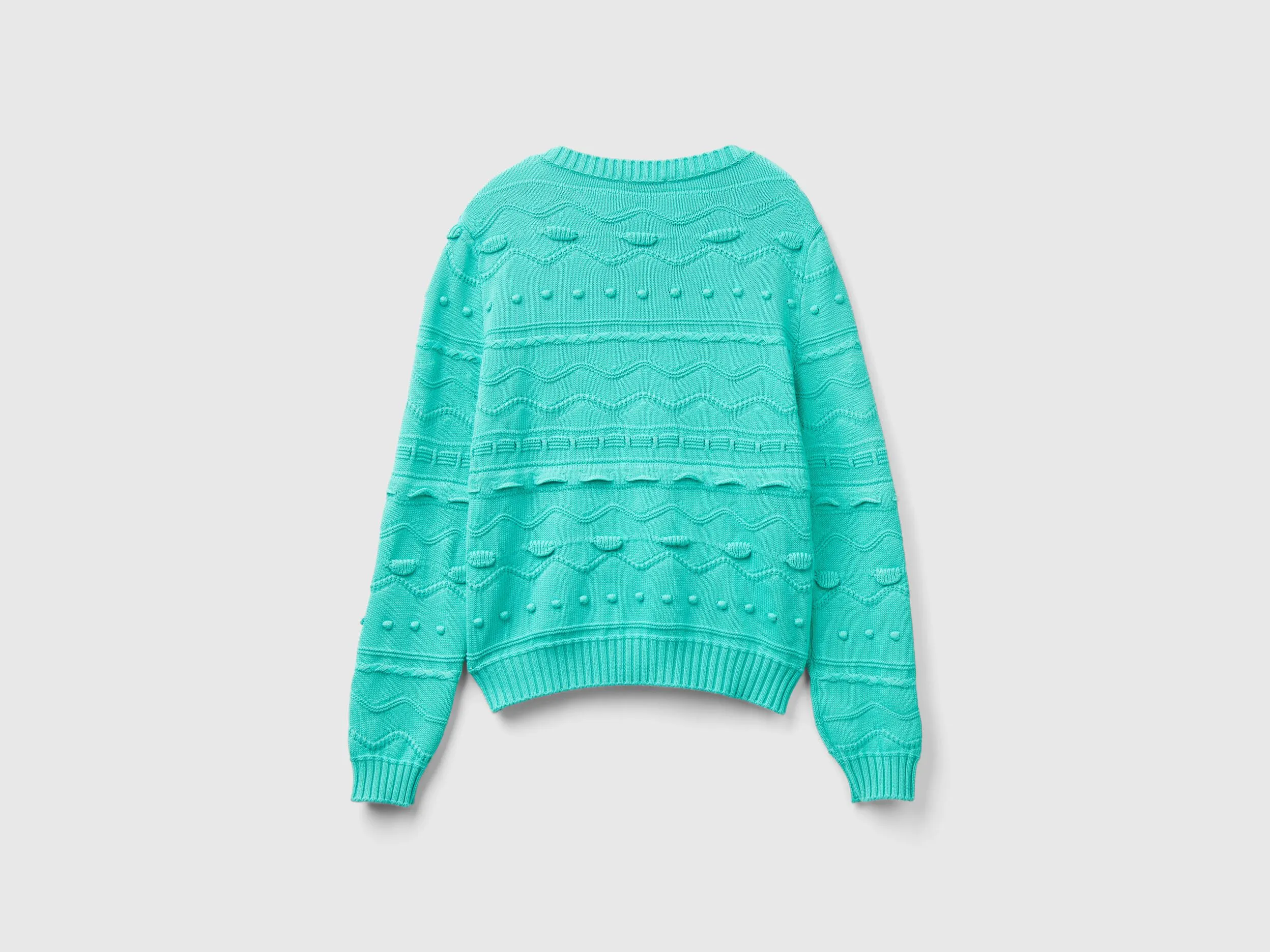 Jersey labrado verde agua