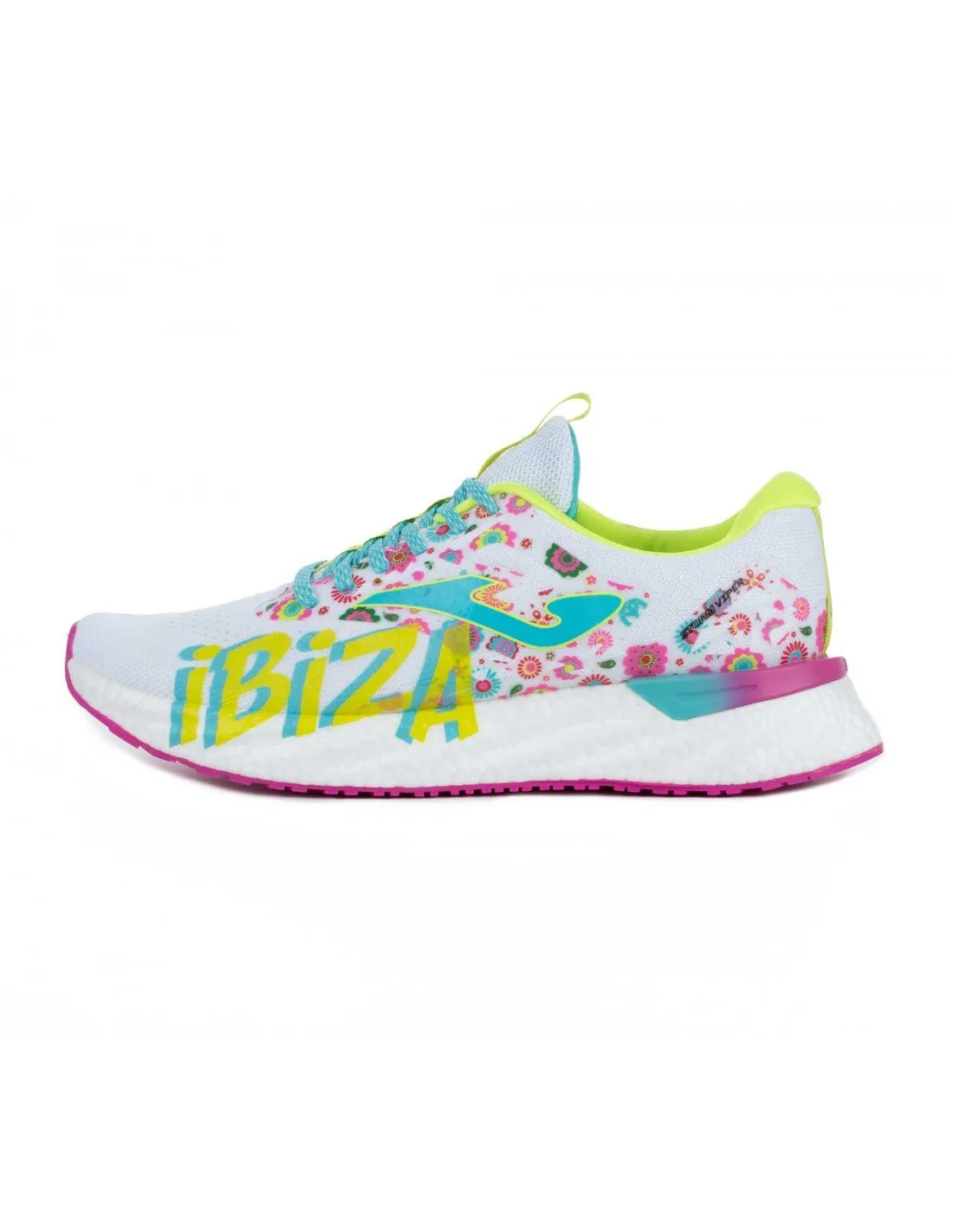 JOMA  ZAPATILLAS BLANCO Y MULTICOLOR STORM VIPER SANTA EULARIA IBIZA MARATHON HOMBRE