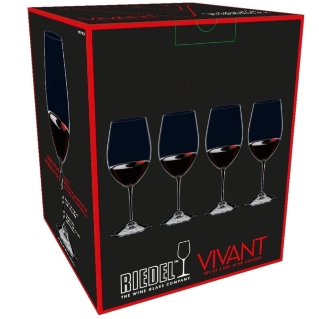 Juego de copas para vino tinto