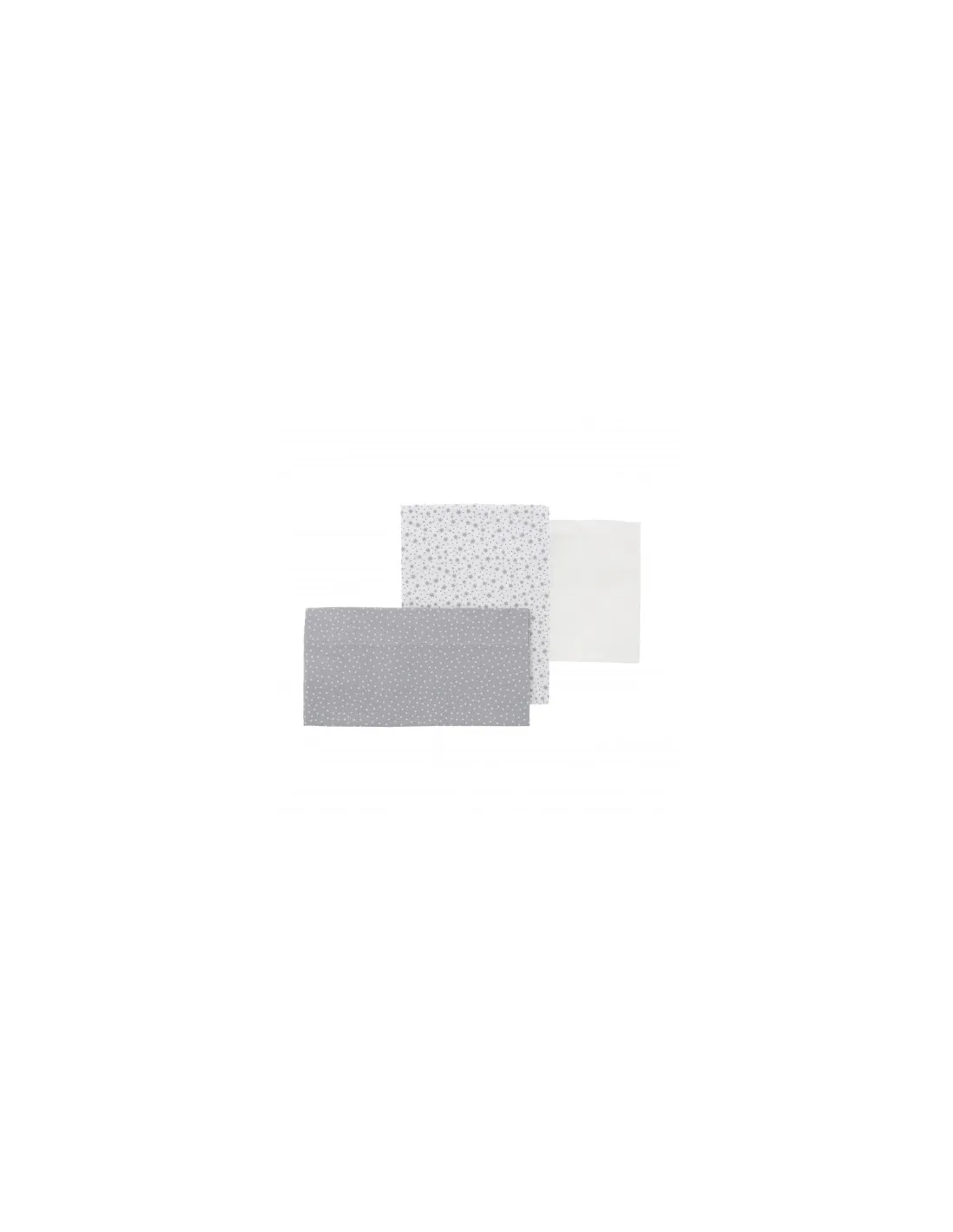 Juego de sabanas para cuna 70 cm Forest gris de Cambrass