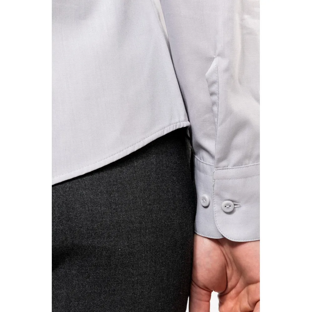 K514CAMISA CUELLO MAO MANGA LARGA MUJER