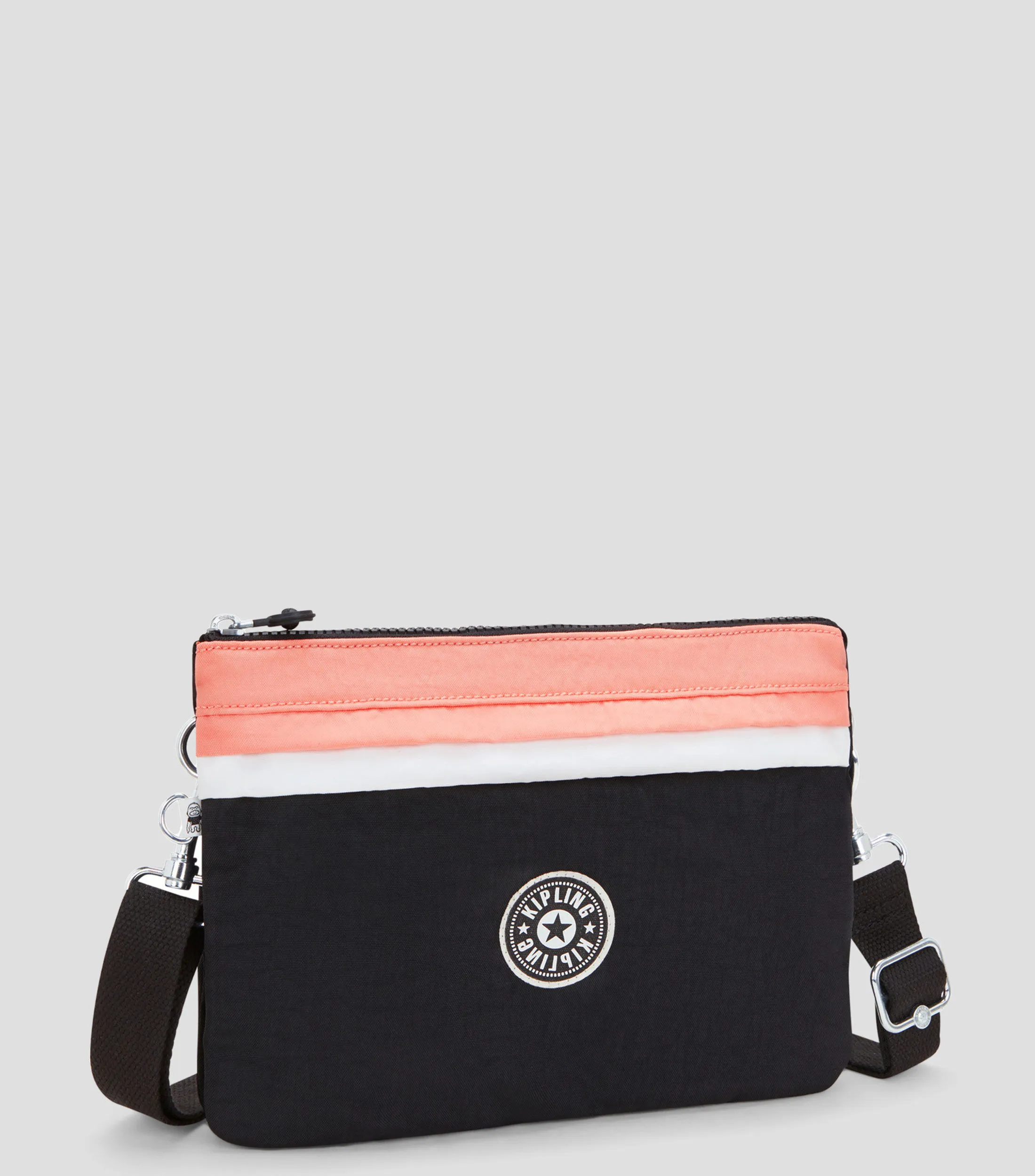 Kipling Bolso crossbody con logo Mujer