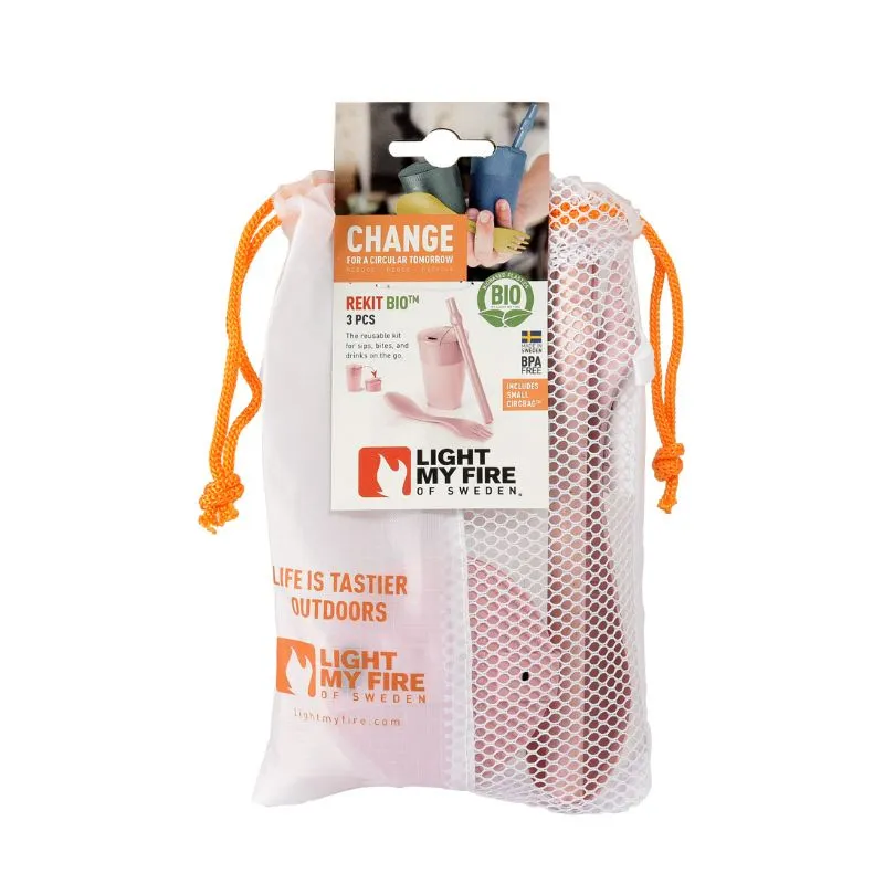 Kit de comida Light my fire Rekit Bioplastic (amarillo moho)