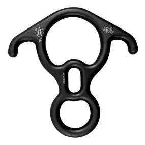 kong BIG "8" ALU-rapelador alum-anod neg