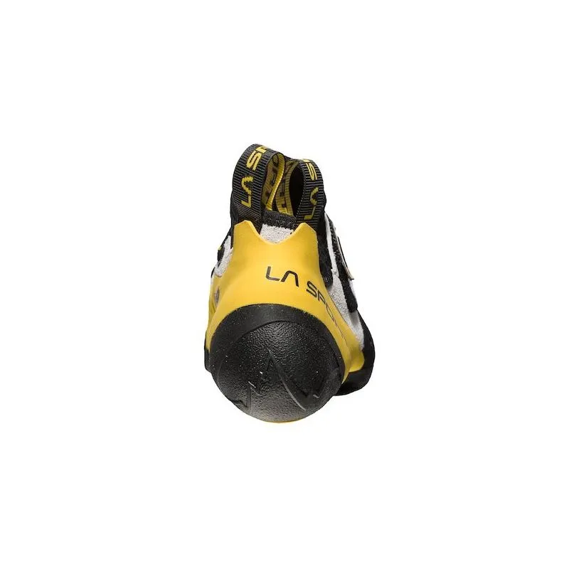 La Sportiva Solution (blanco/amarillo) Calcetín de escalada para hombre