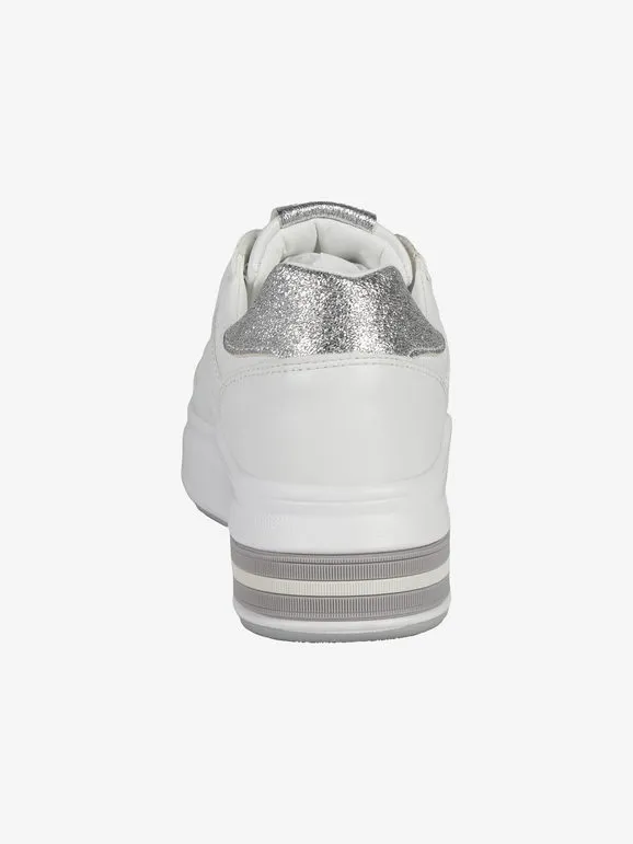 Laura Biagiotti Zapatillas de mujer con cordones y plataforma.