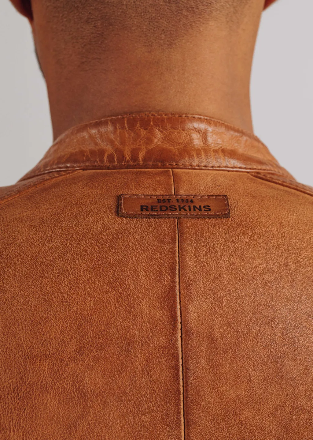 Leather jacket FAISSE GREEN