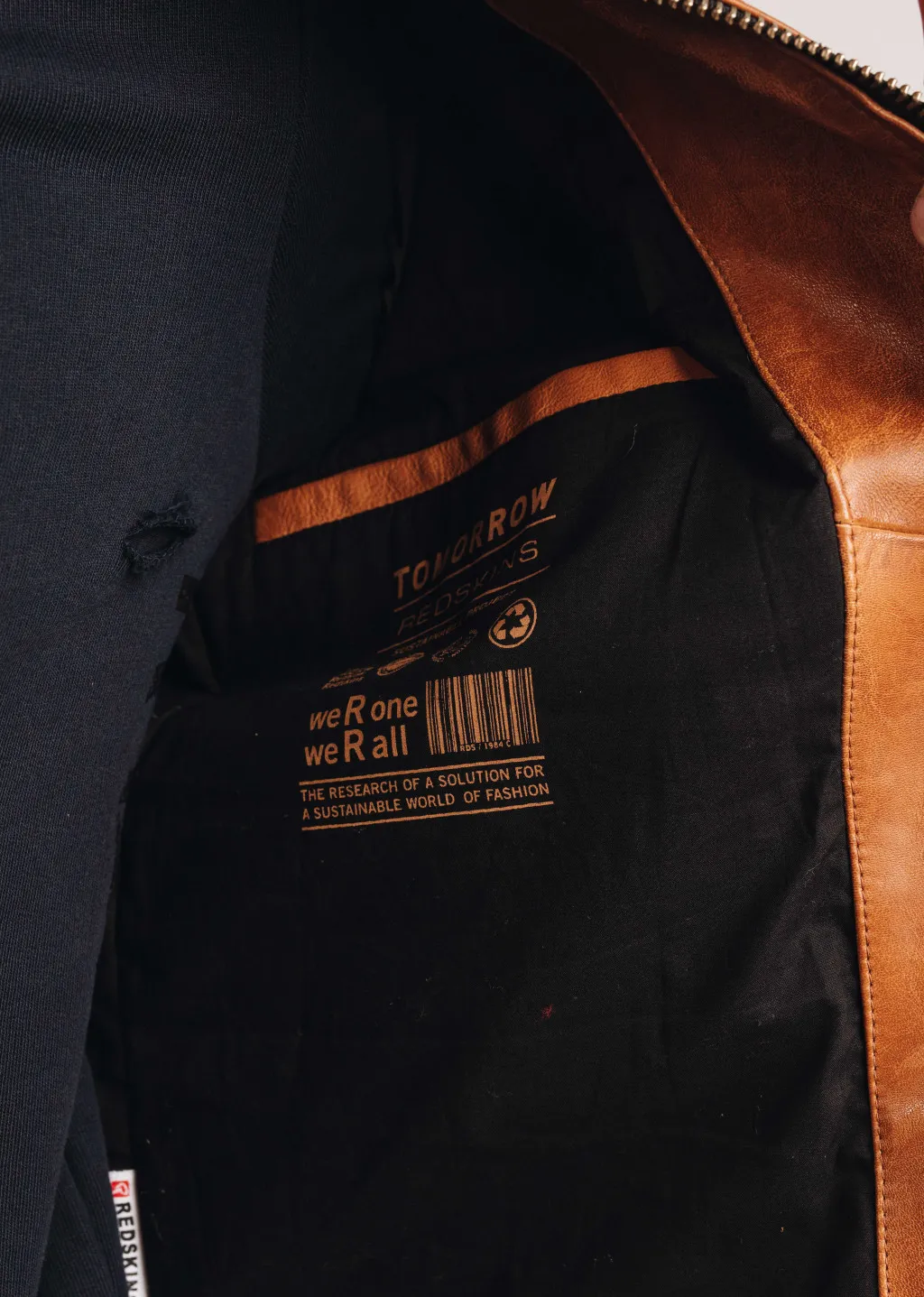 Leather jacket FAISSE GREEN