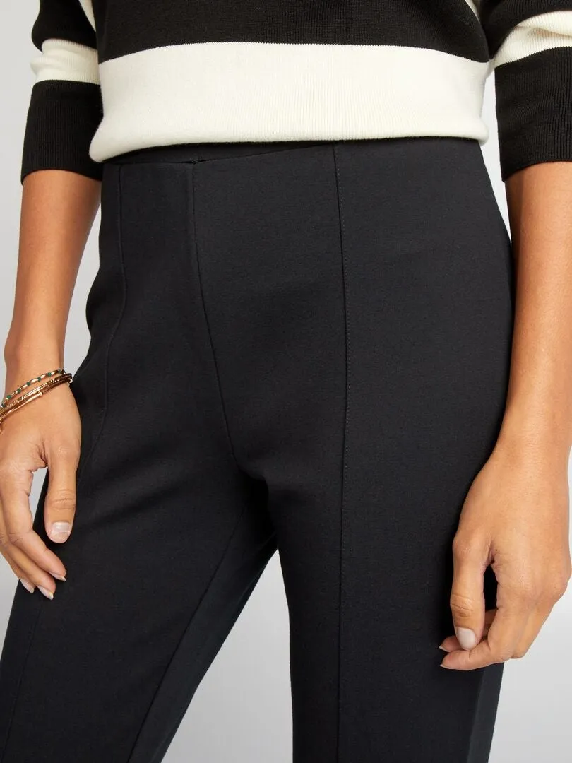 LEGGING DE PUNTO MILANO  NEGRO