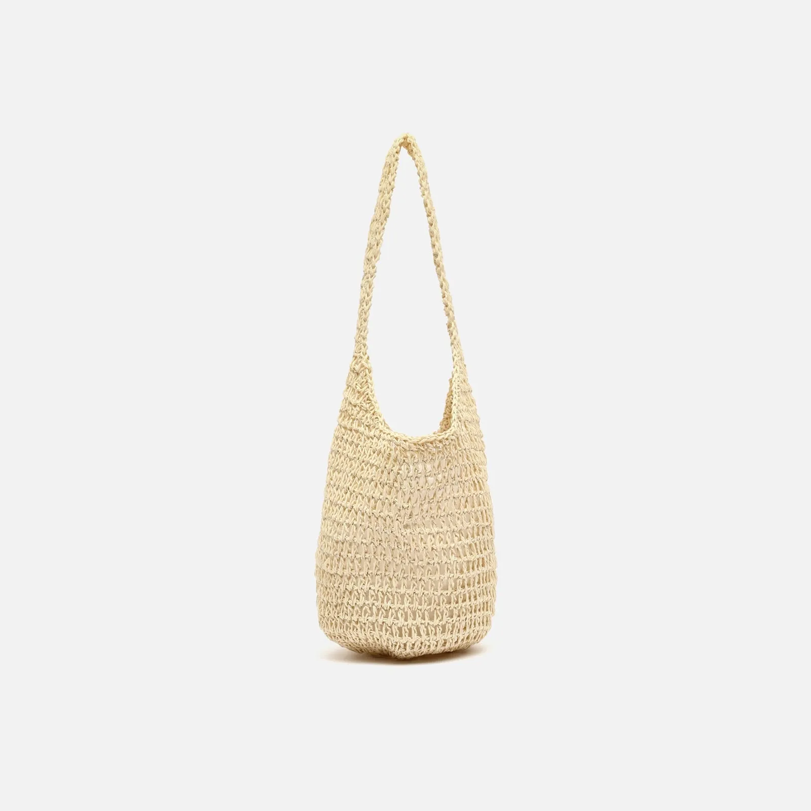 Legi bolso de hombro efecto rafia