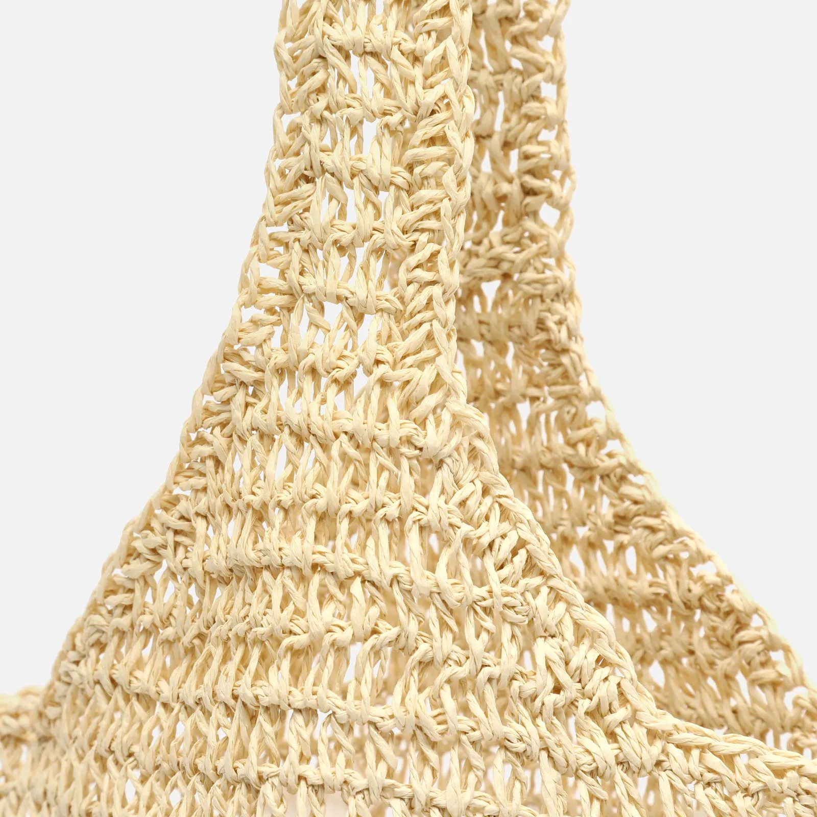 Legi bolso de hombro efecto rafia