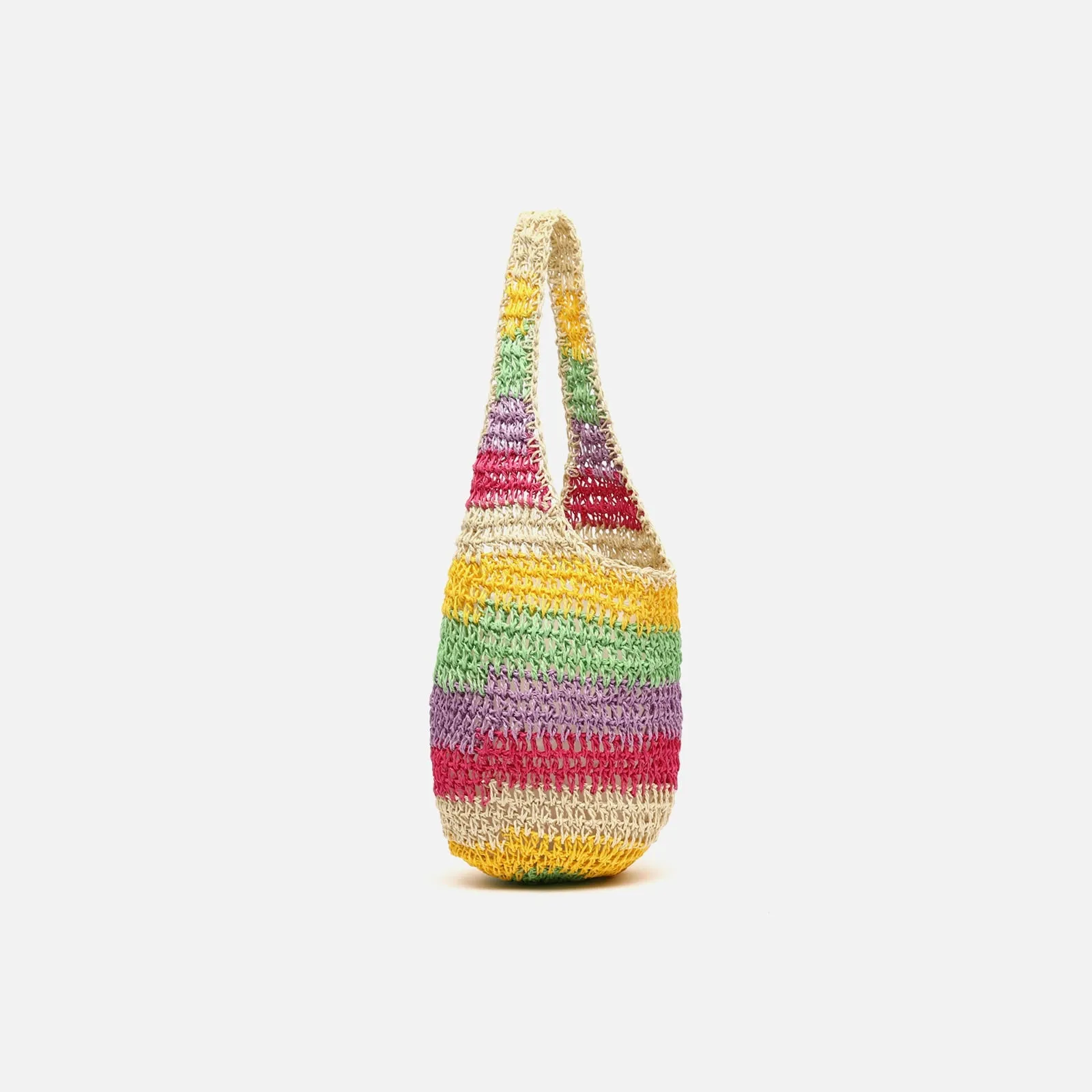 Legi bolso de hombro efecto rafia