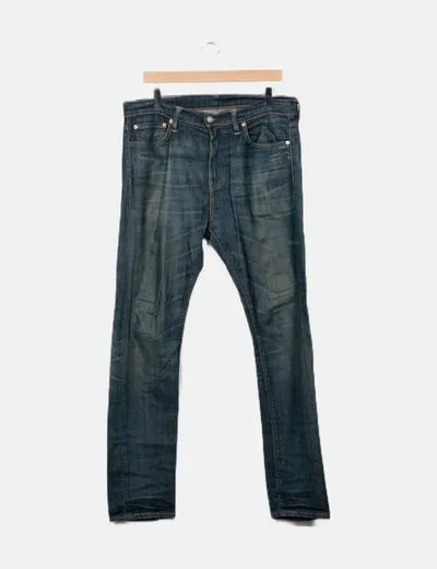 Levi's Jean recto bigote de gato