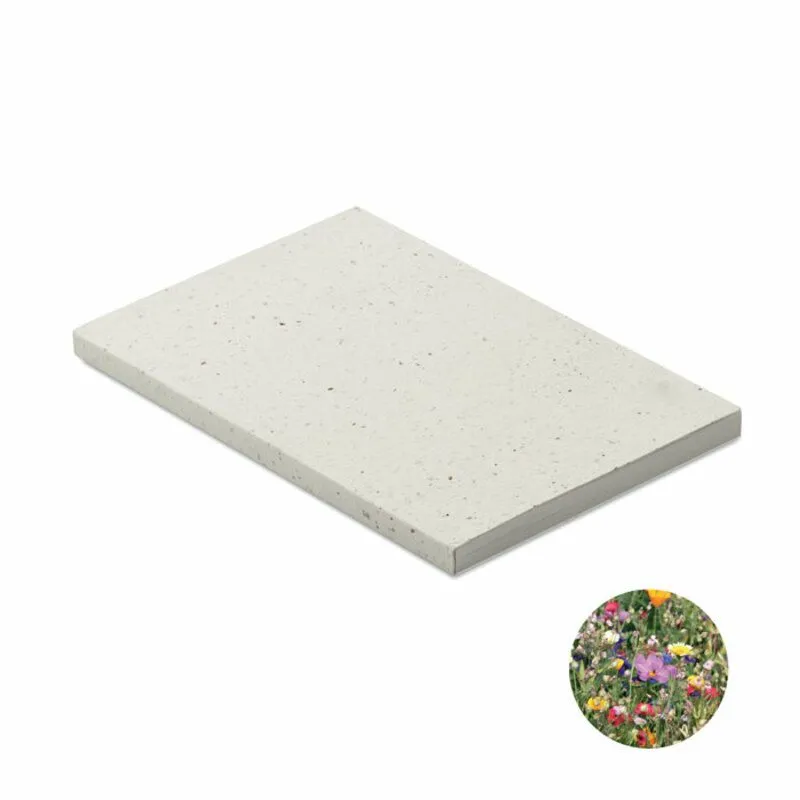 Libreta A5 promocional de papel de semillas Sebok