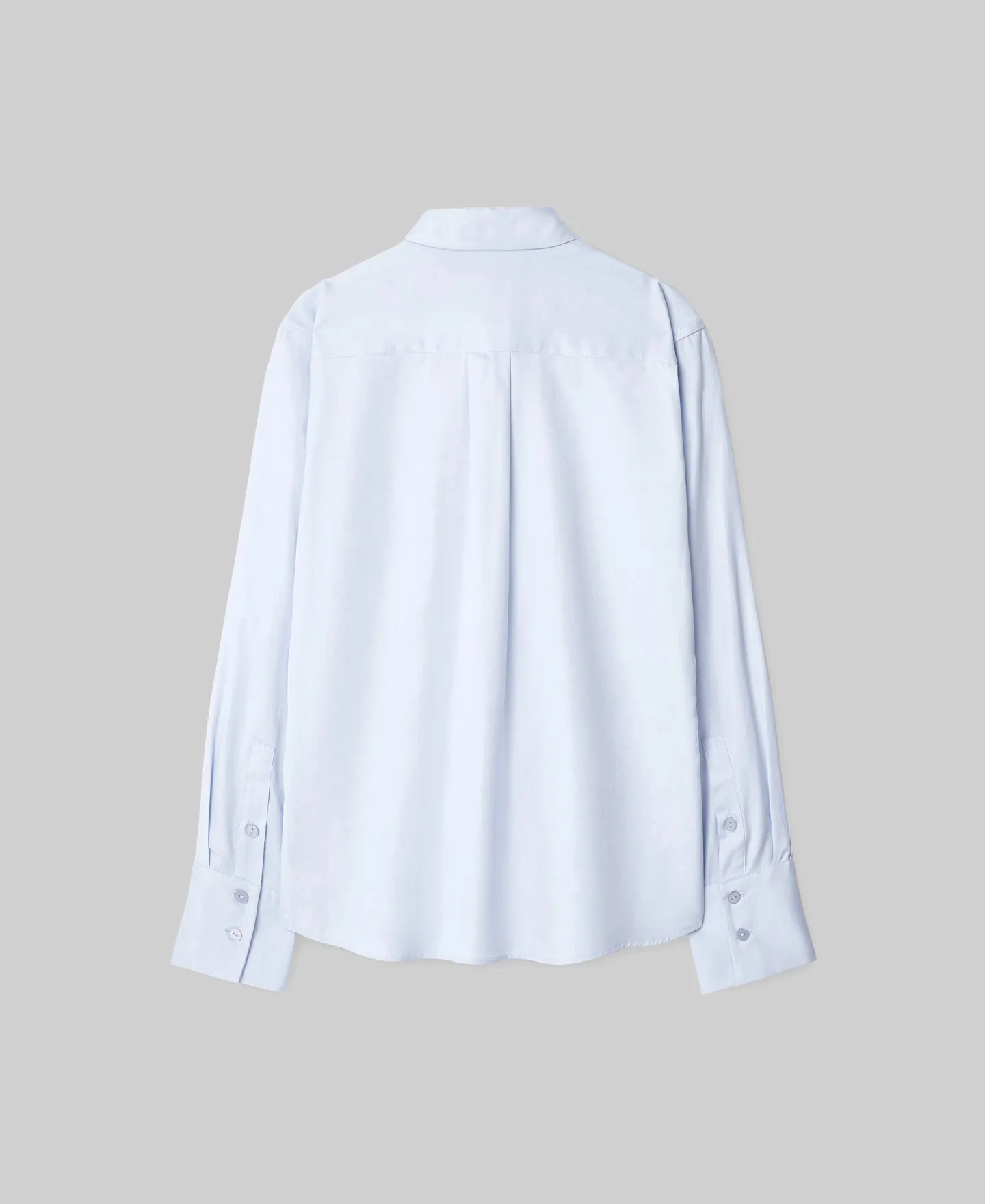 Light blue cotton shirt for women