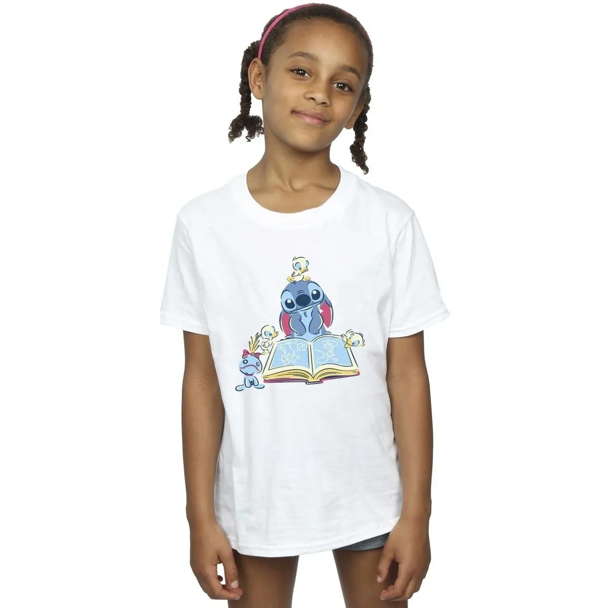 Lilo & Stitch Reading A Book
