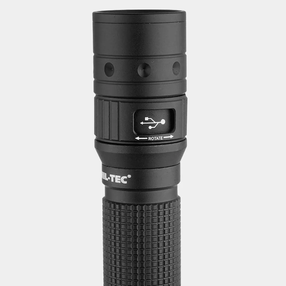 LINTERNA MT1R OPERATOR RECARGABLE  MILTEC