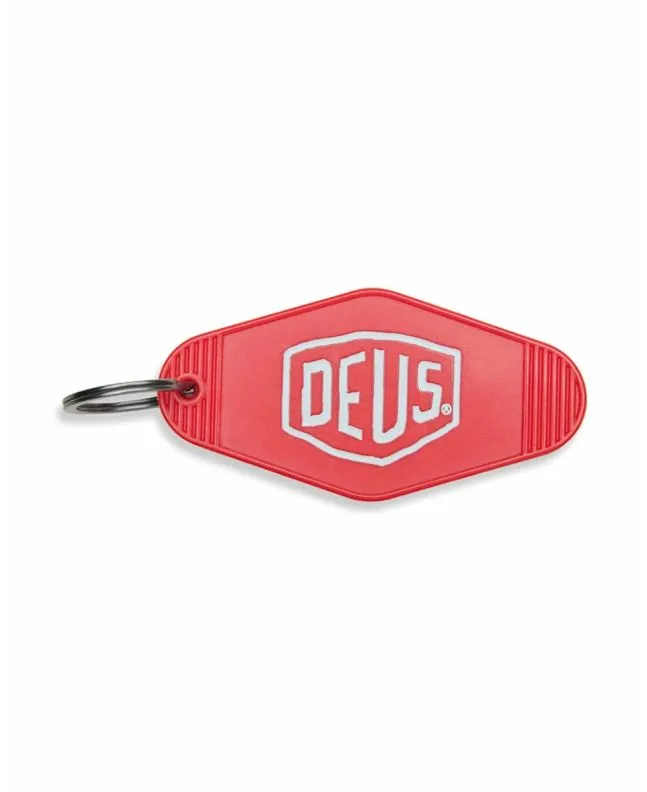 Llavero Deus Ex Machina Milano Key Tag Rojo 