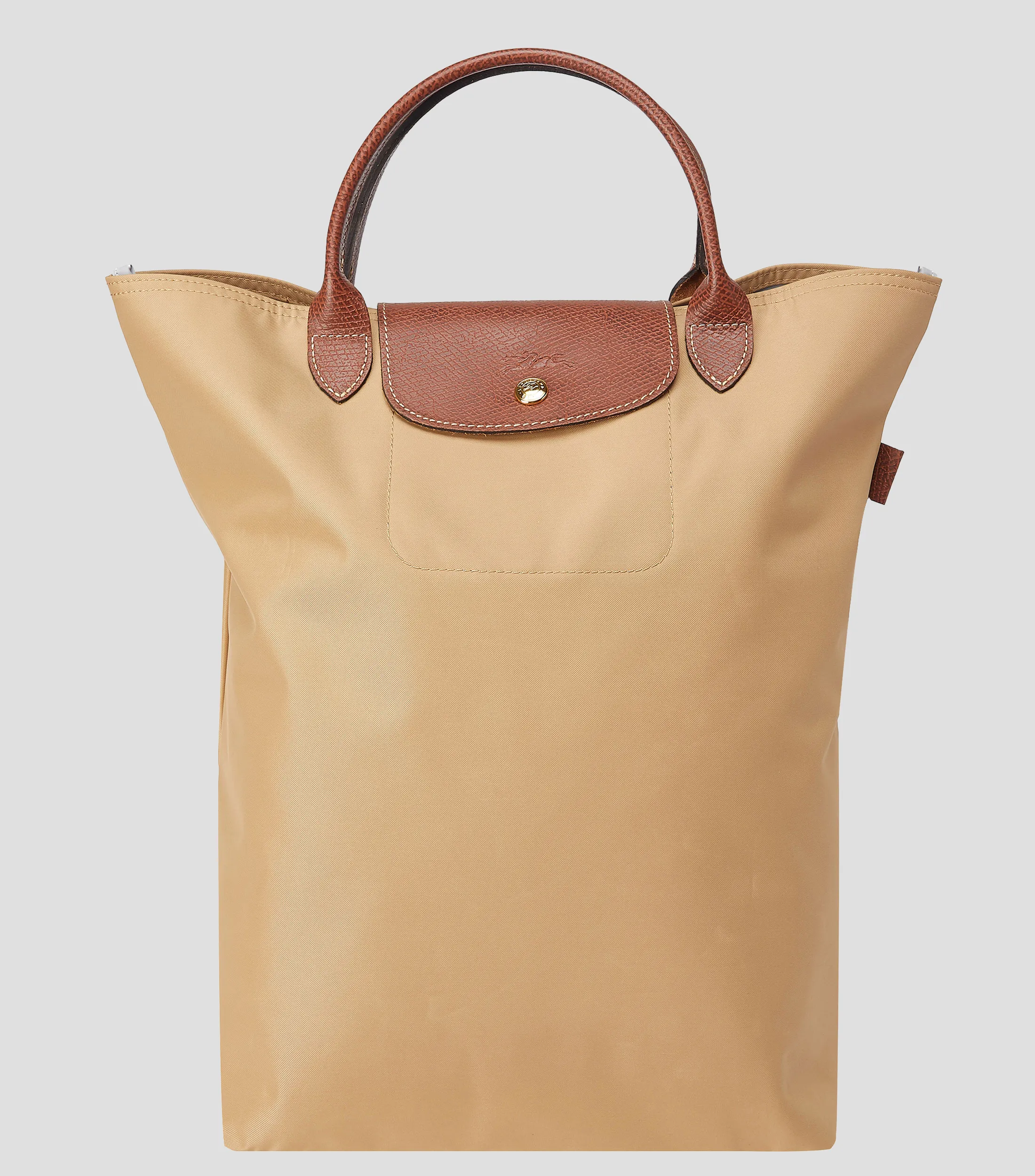 Longchamp Bolso satchel café Mujer