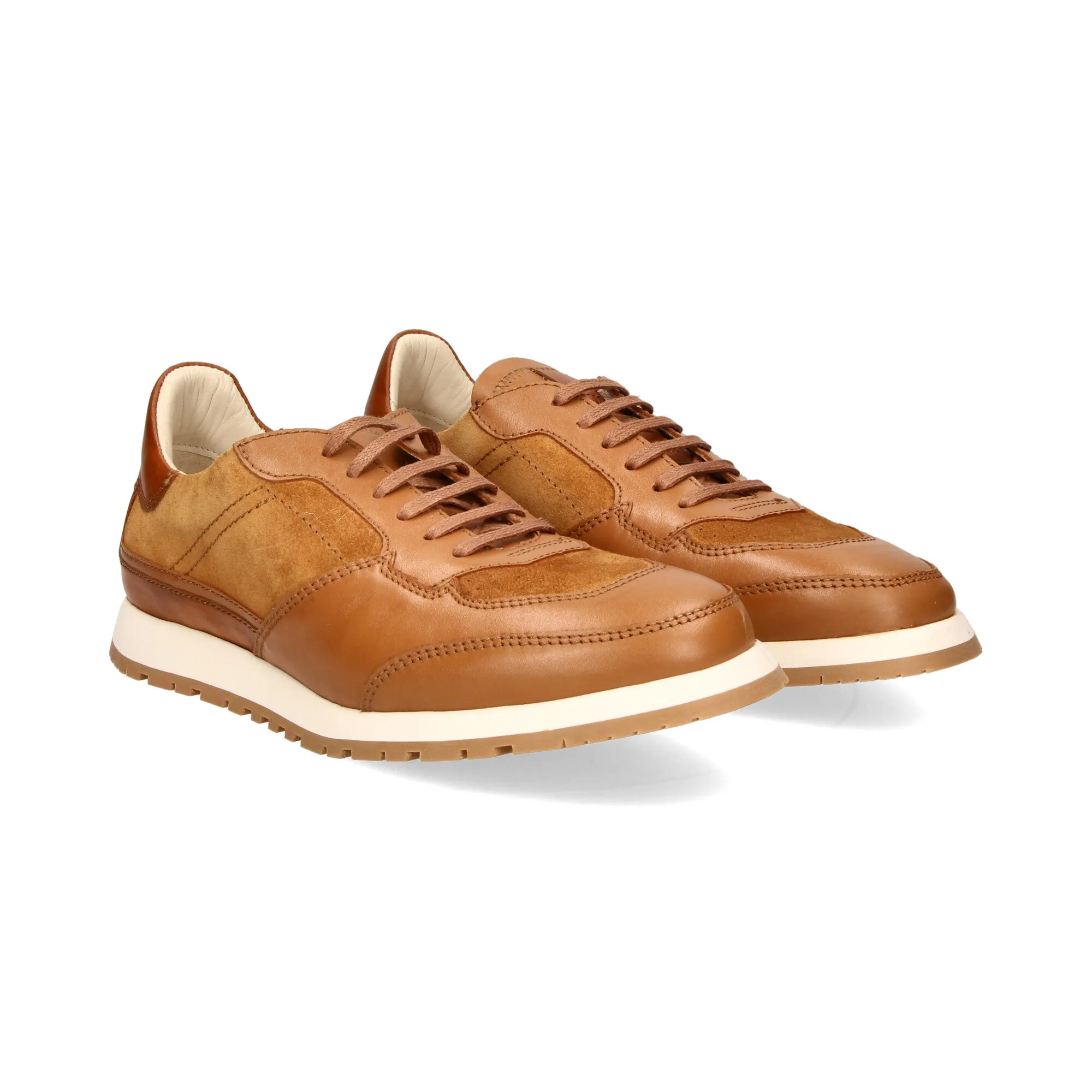 LOTTUSSE ZAPATILLAS DE HOMBRE 001 CUEROCAMEL