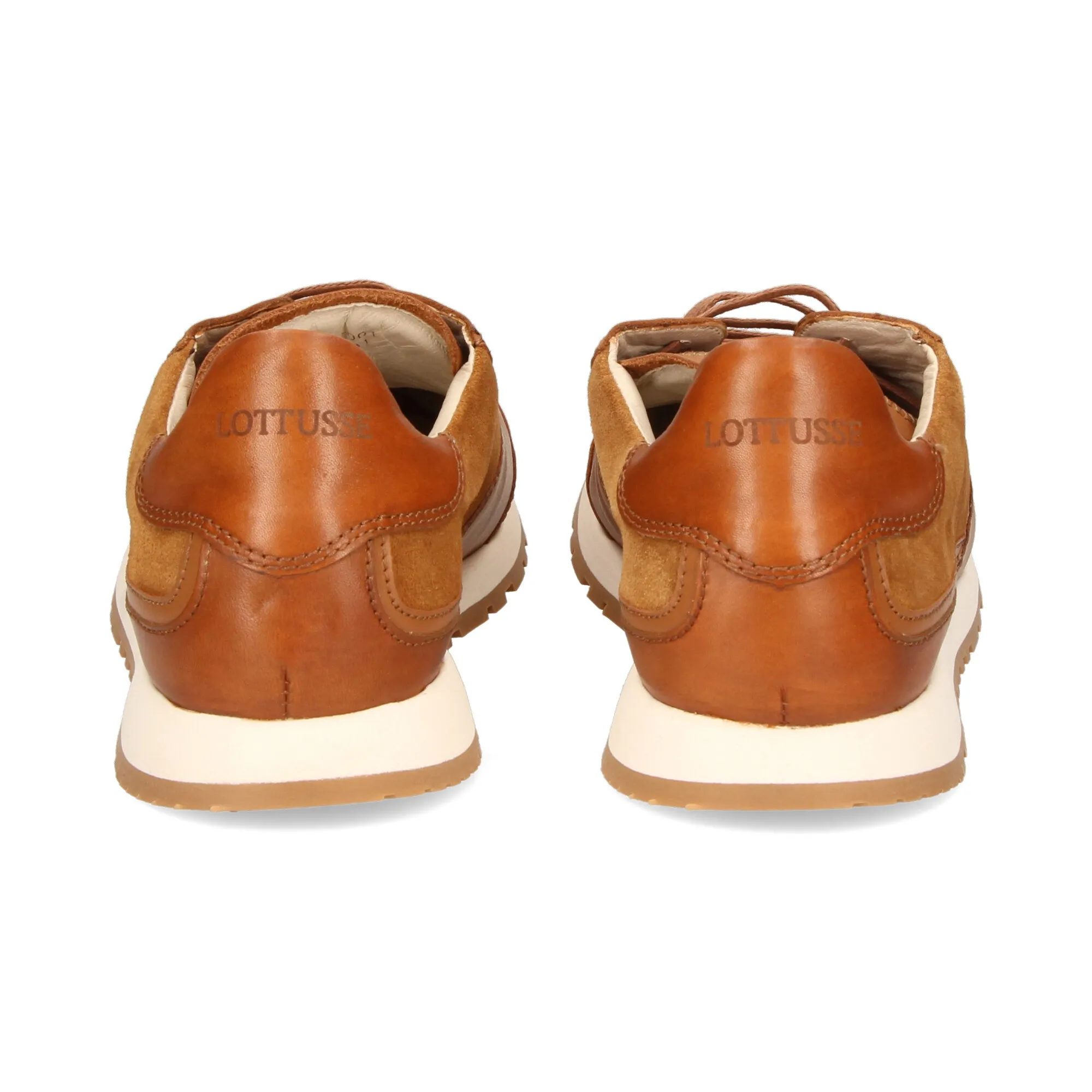 LOTTUSSE ZAPATILLAS DE HOMBRE 001 CUEROCAMEL