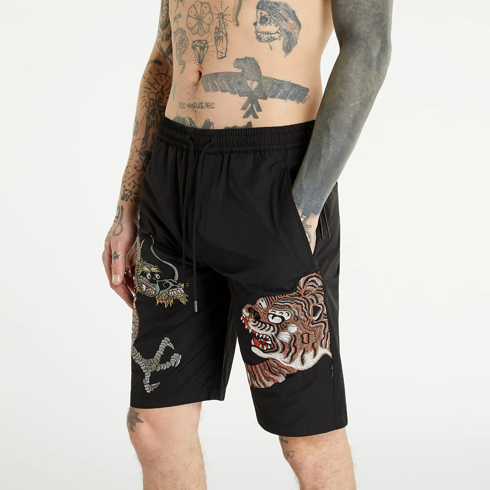 Maharishi Dragon & Tiger Trackshorts