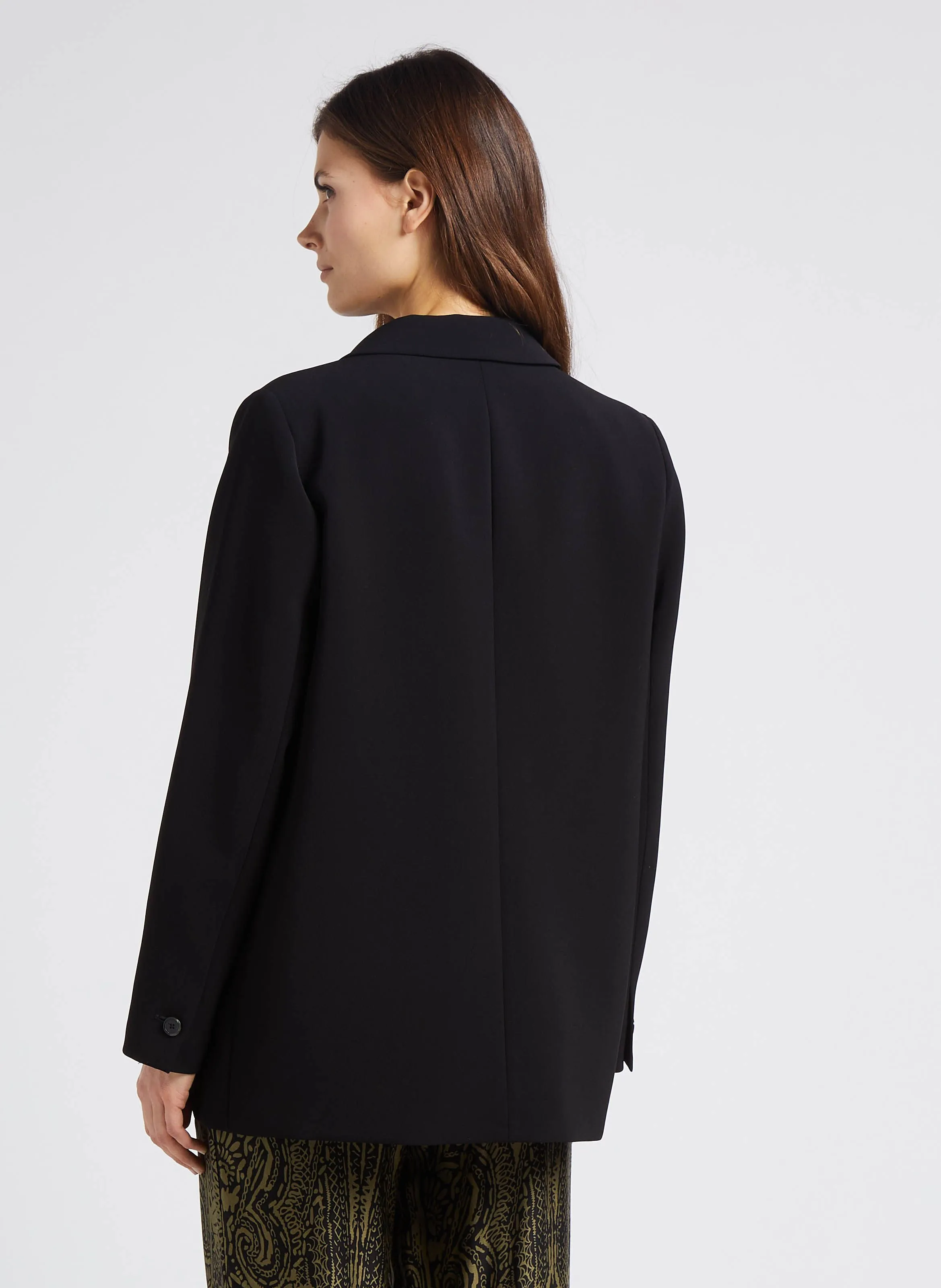 MAISON 123 NELIA  CHAQUETA SASTRE RECTA EN NEGRO