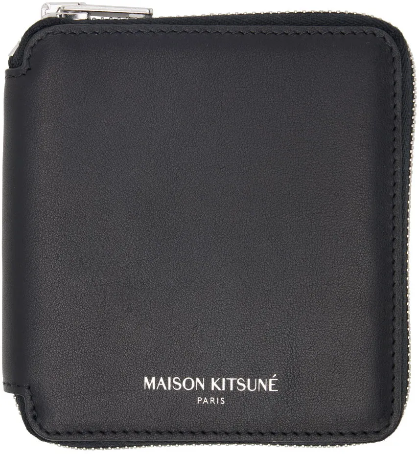 MAISON KITSUNÉ Square Zipped Wallet