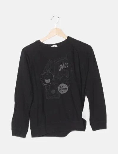 Mango Sudadera deportiva con estampado