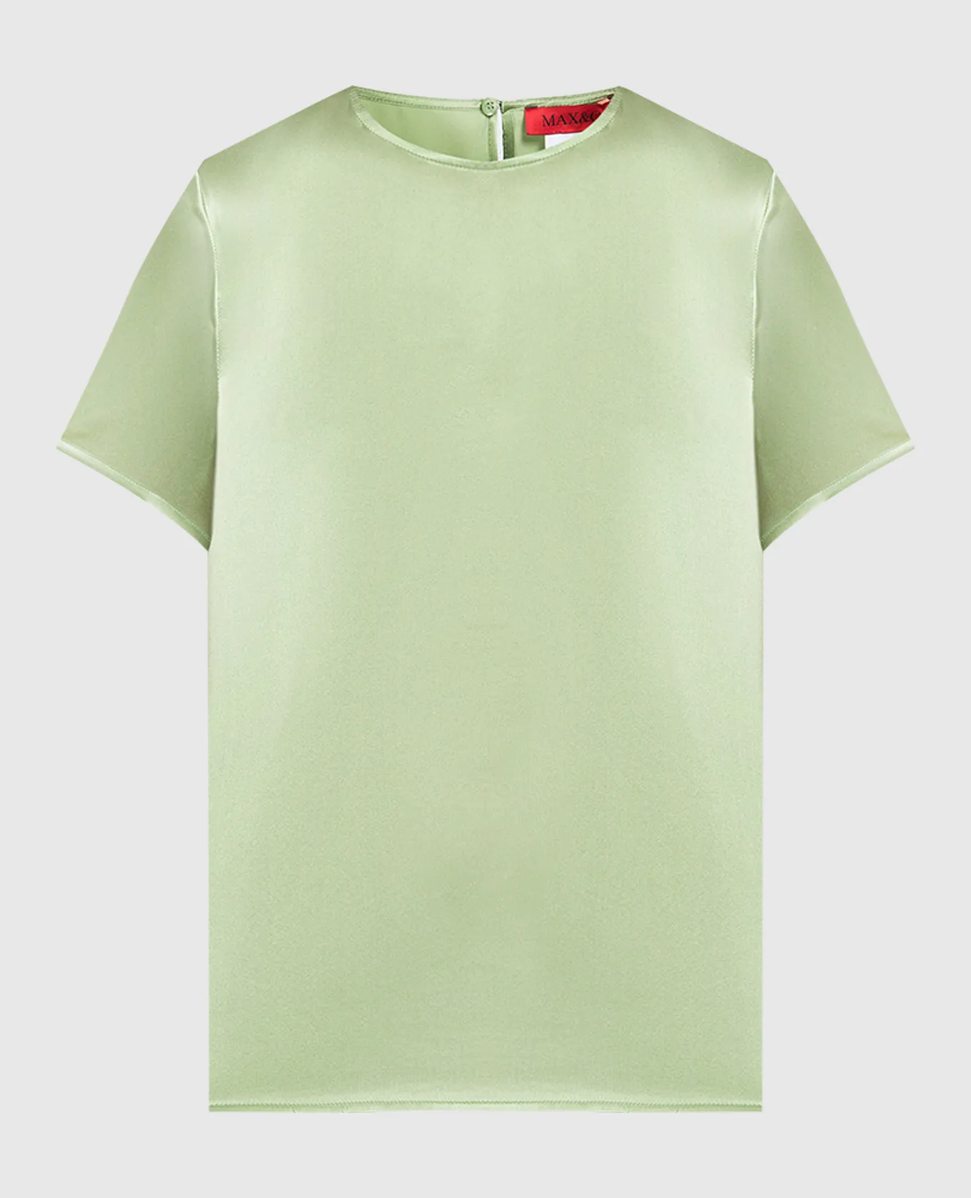 Max & Co Green silk blouse