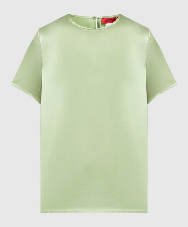 Max & Co Green silk blouse