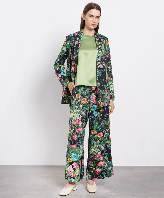 Max & Co Green silk blouse