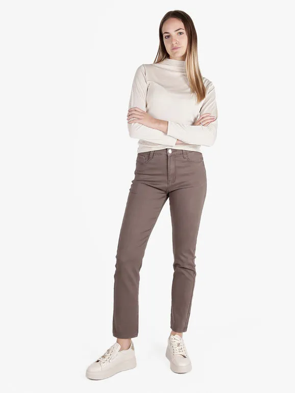 Max & Liu Pantalón mujer corte regular