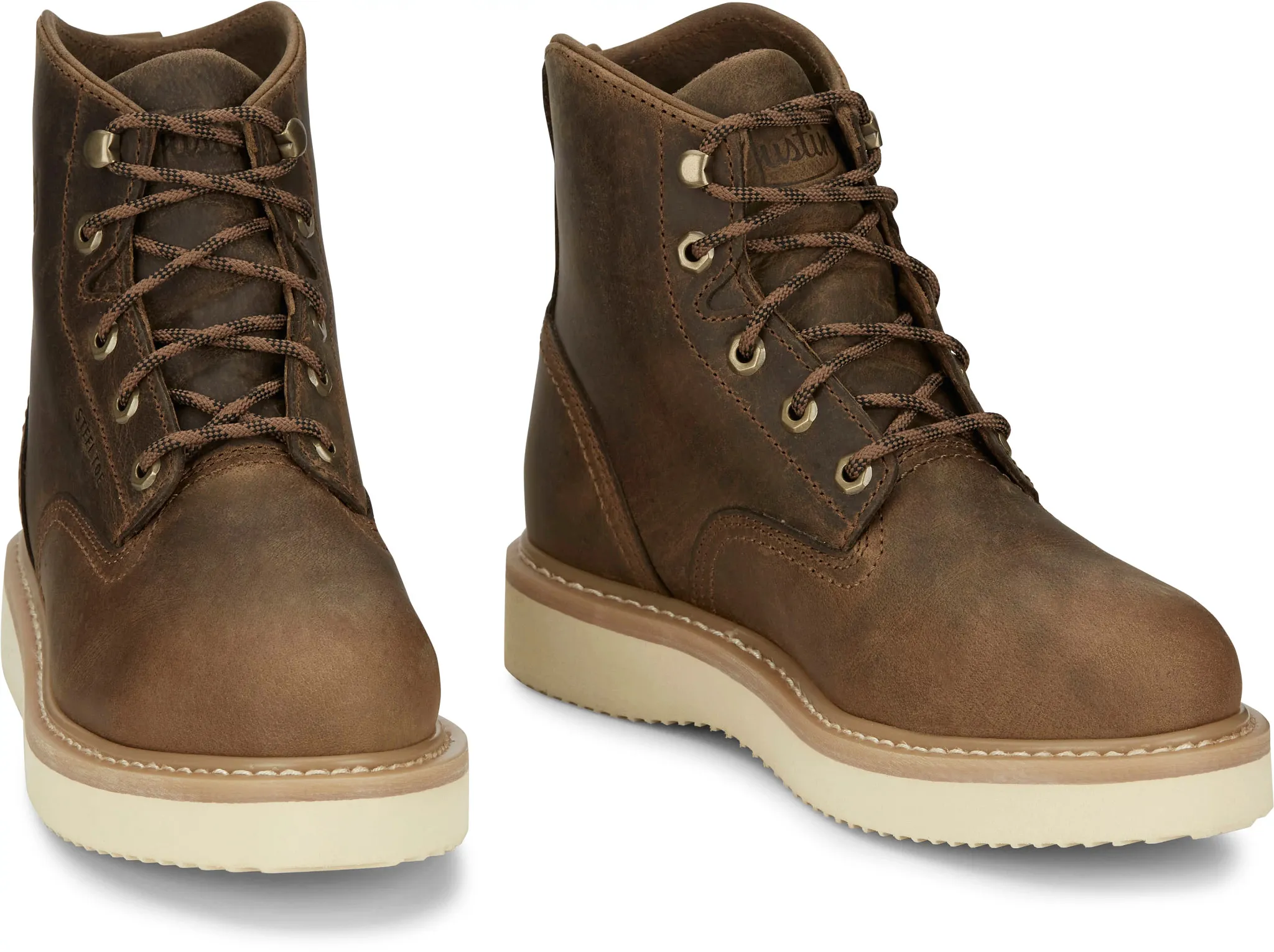 Maxwell 6" Steel Toe Lace Up