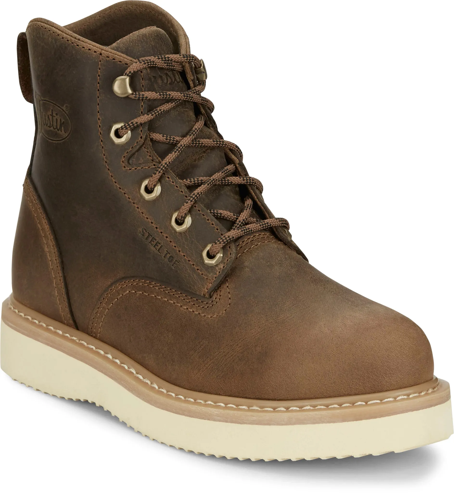 Maxwell 6" Steel Toe Lace Up