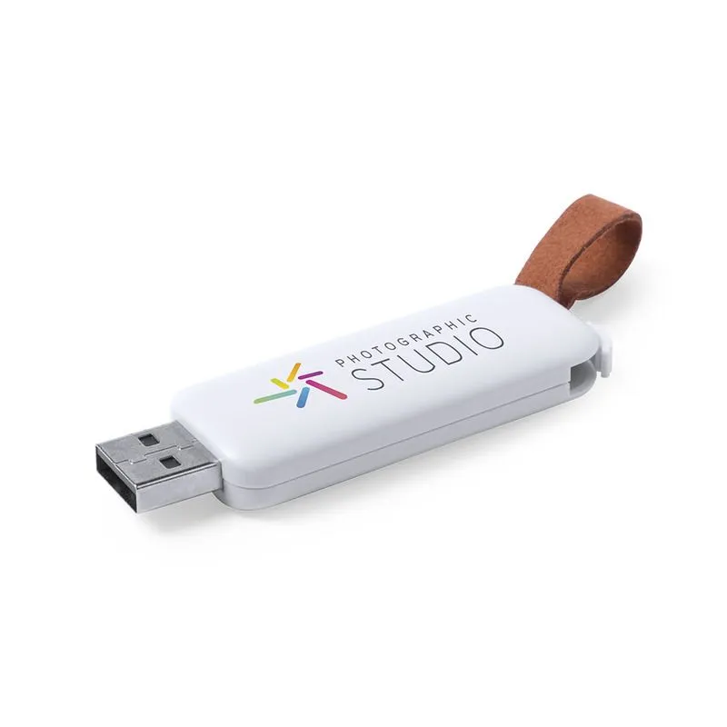 Memoria USB minimalista promocional 16 GB Zilak