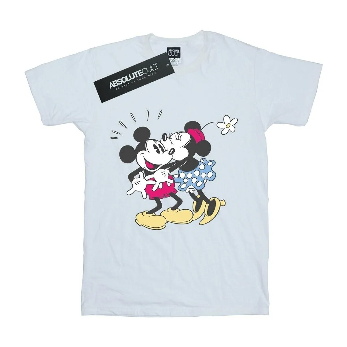 Mickey And Minnie Mouse Kiss