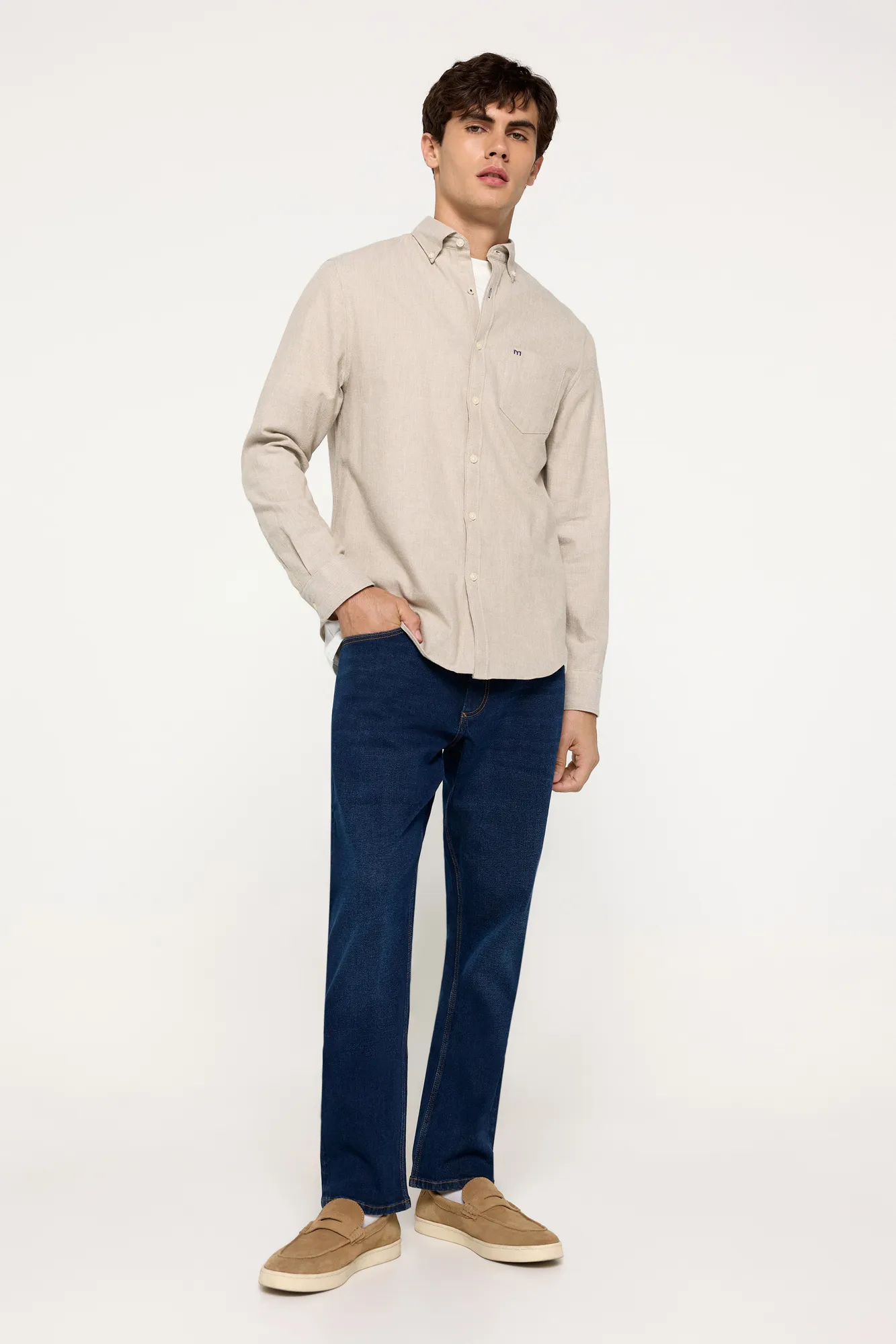 Milano Camisa Twill Lisa