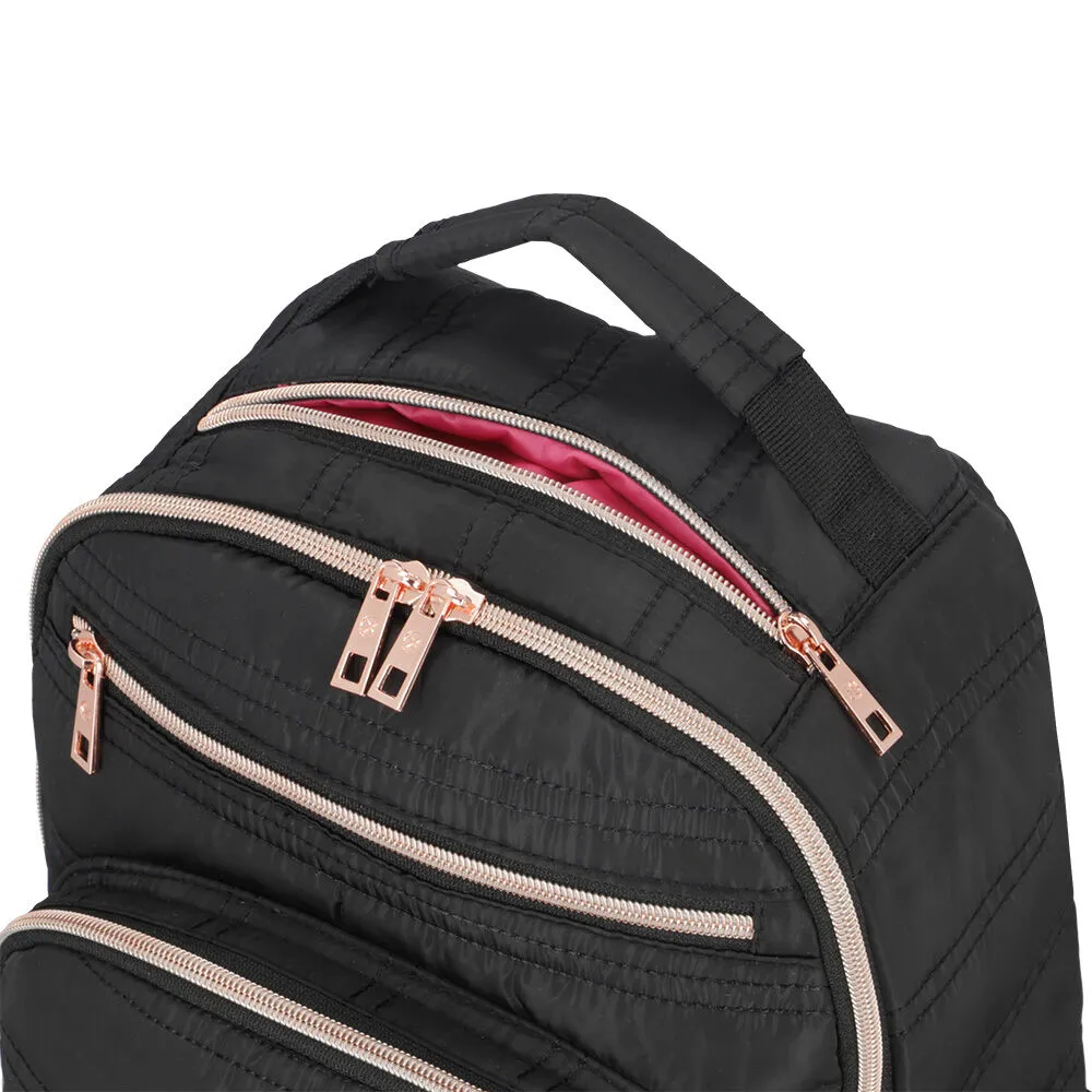 Mochila Notebook Xtrem Vermont 5XT Negro/Rose Gold 15"