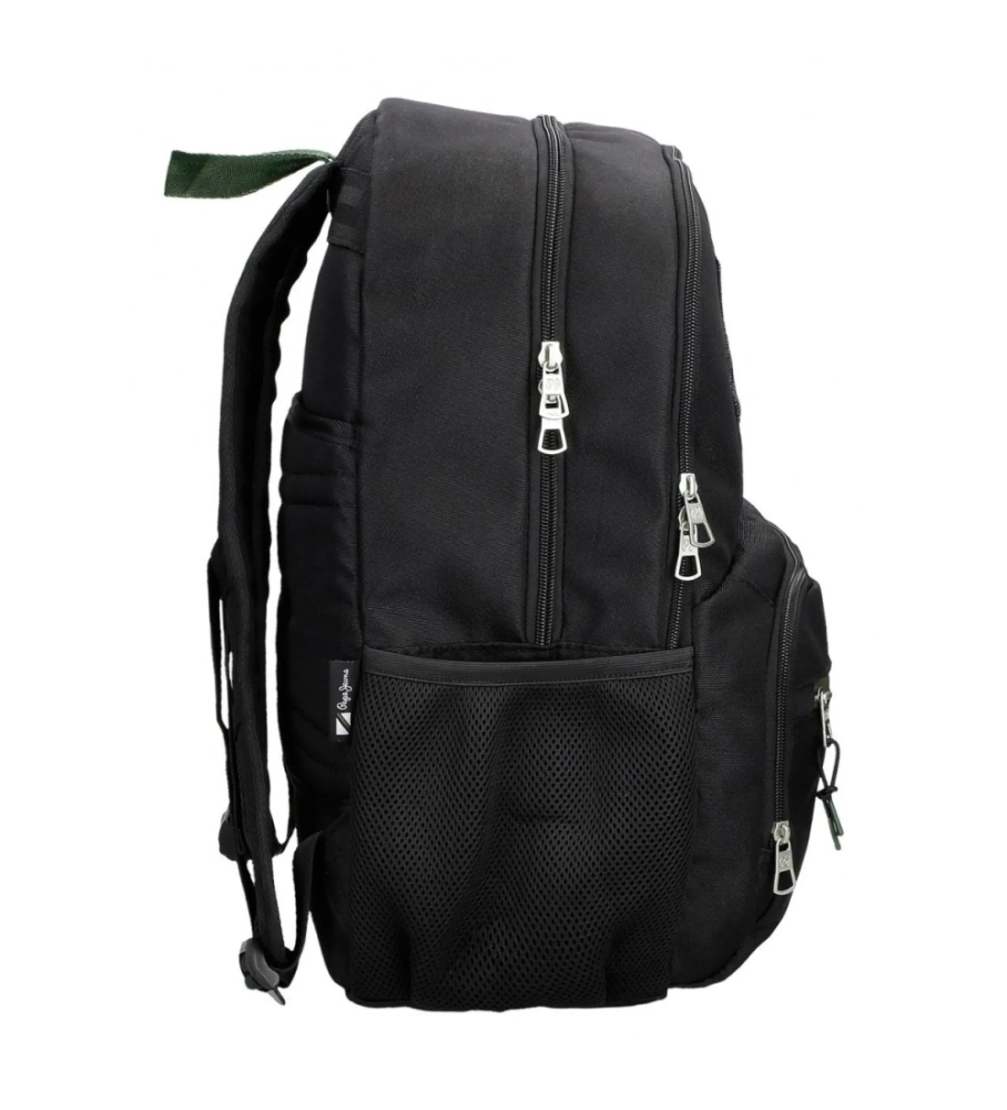 Mochila Pepe Jeans Alton dos compartimentos negro
