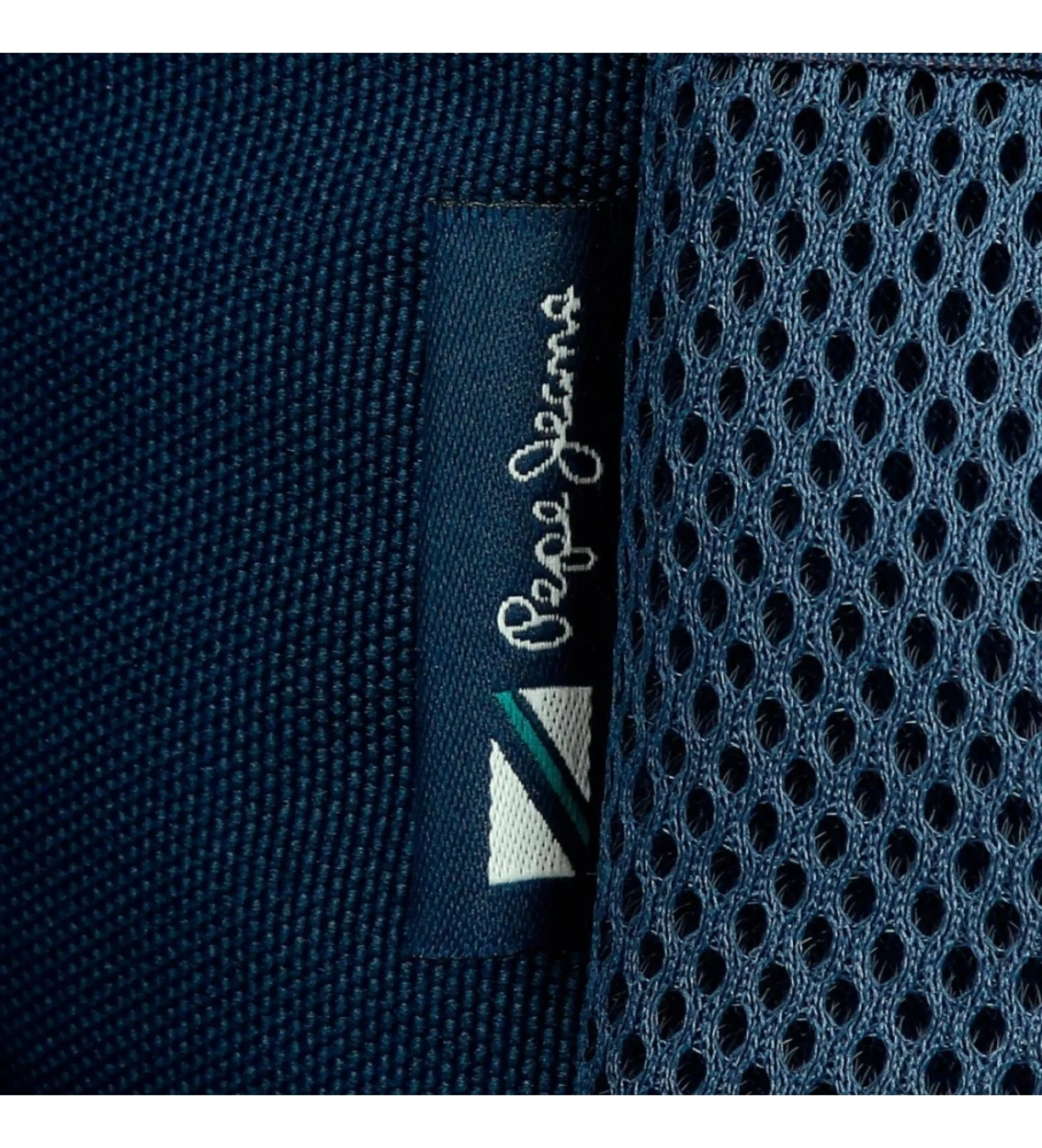 Mochila Pepe Jeans Ben 40 cm dos compartimentos adaptable a carro verde