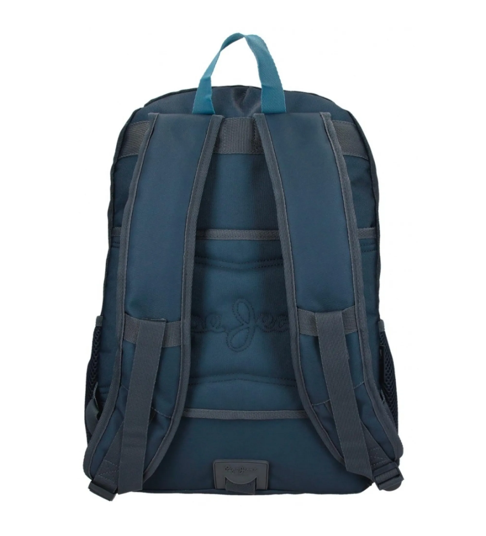 Mochila Pepe Jeans Edmon dos compartimentos adaptable a carro marino
