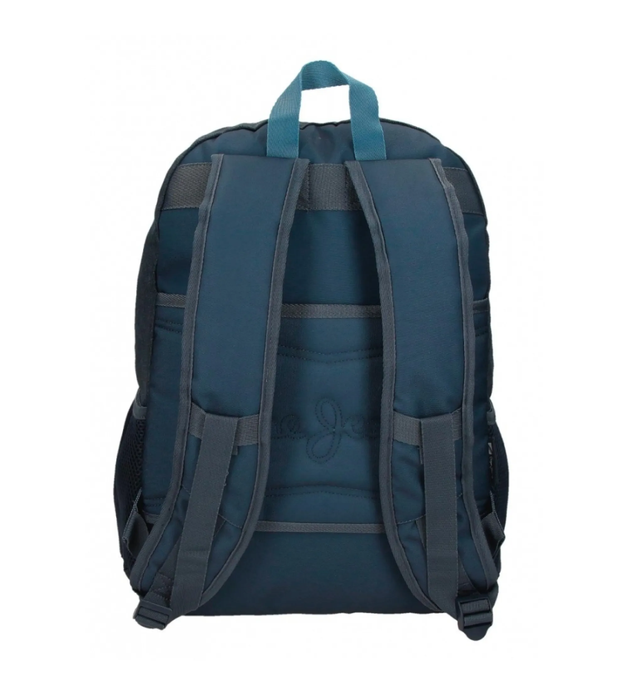 Mochila Pepe Jeans Edmon dos compartimentos marino