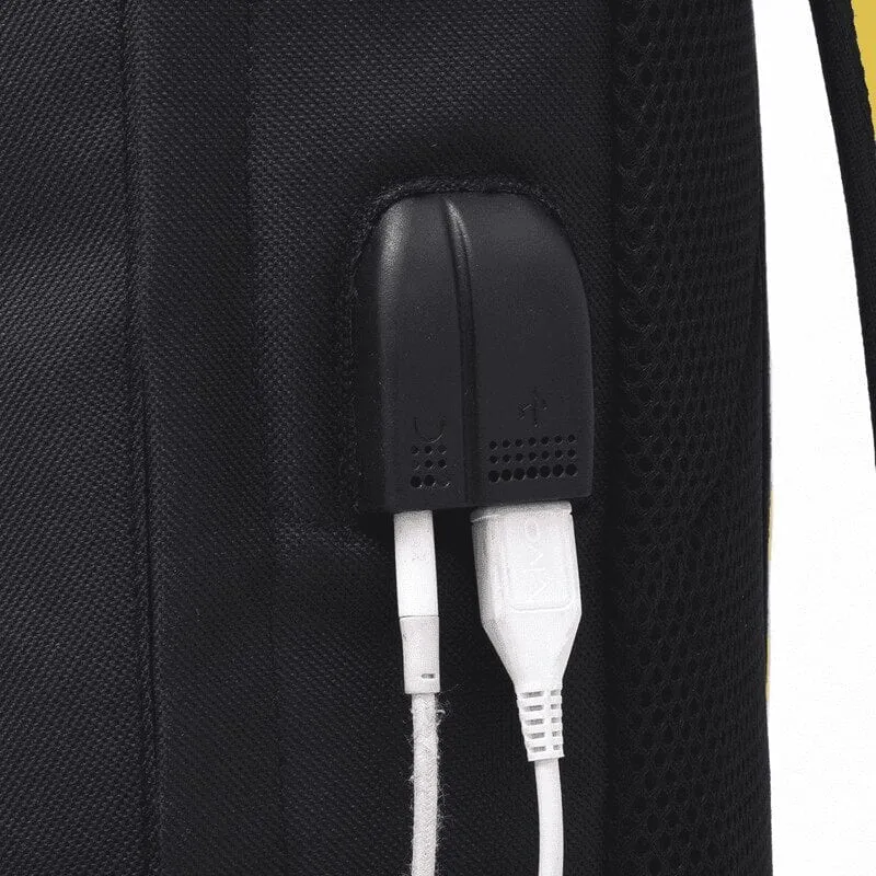 Mochila Pokémon Pikachu Verde