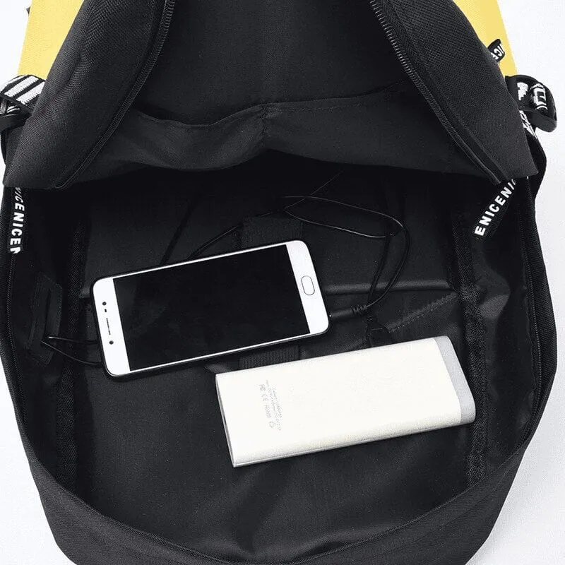 Mochila Pokémon Pikachu Verde