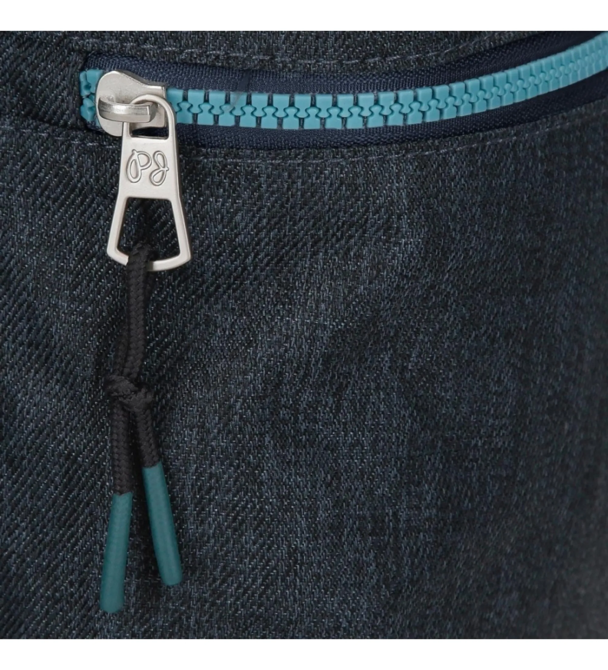 Mochila portaordenador Edmon dos compartimentos con carro marino