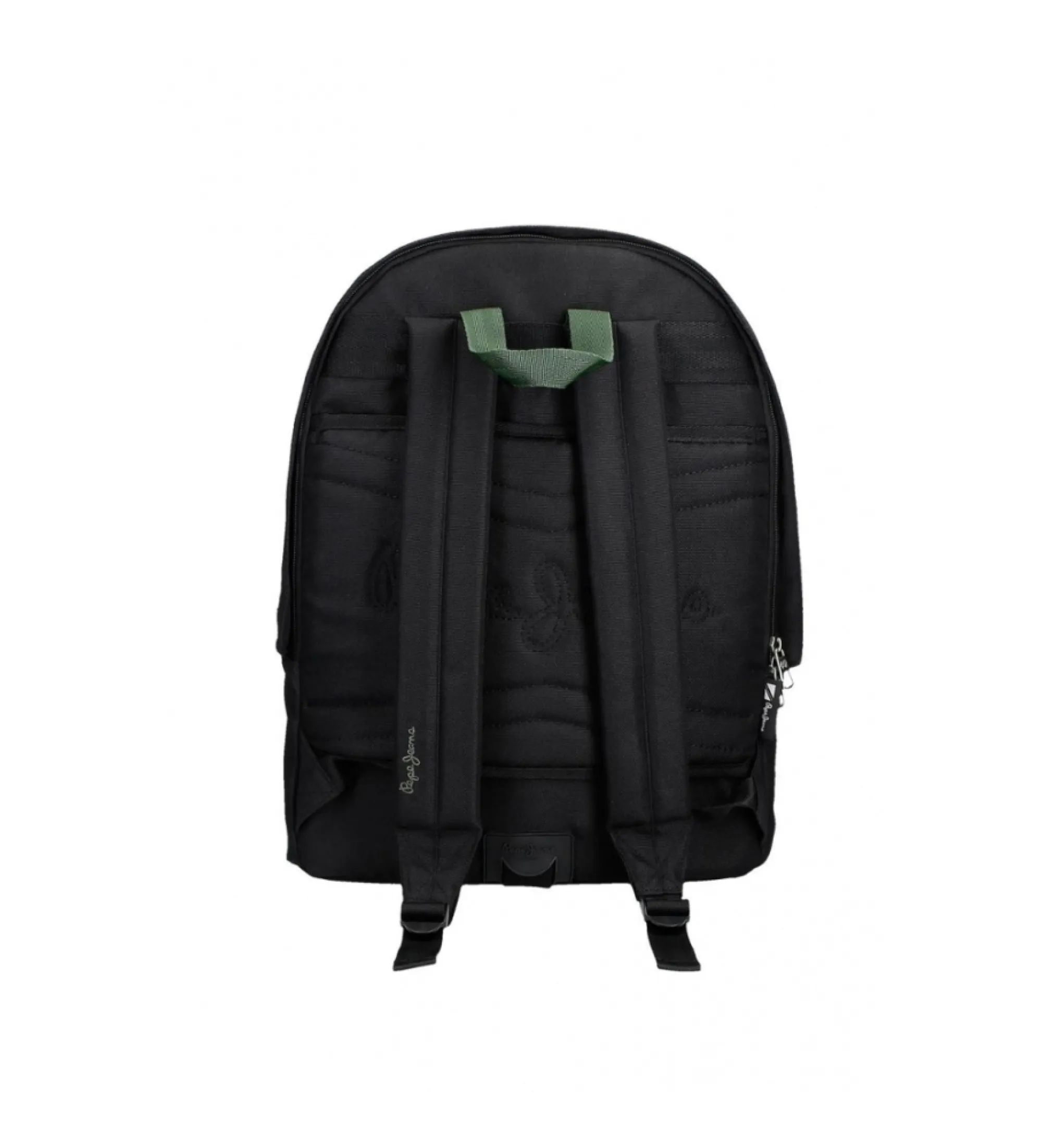 Mochila portaordenador Pepe Jeans Alton dos compartimentos adaptable a carro negro