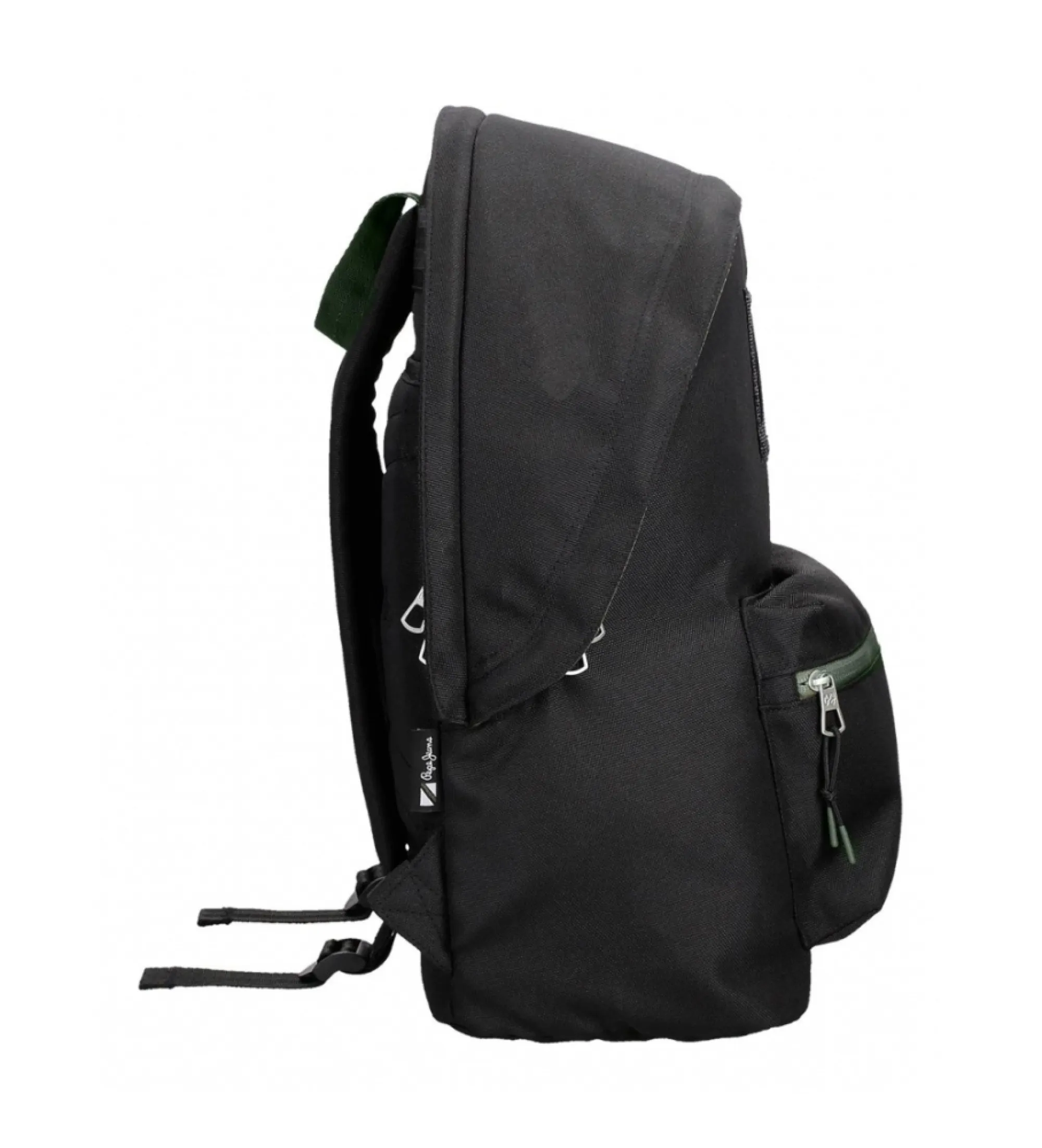 Mochila portaordenador Pepe Jeans Alton dos compartimentos adaptable a carro negro