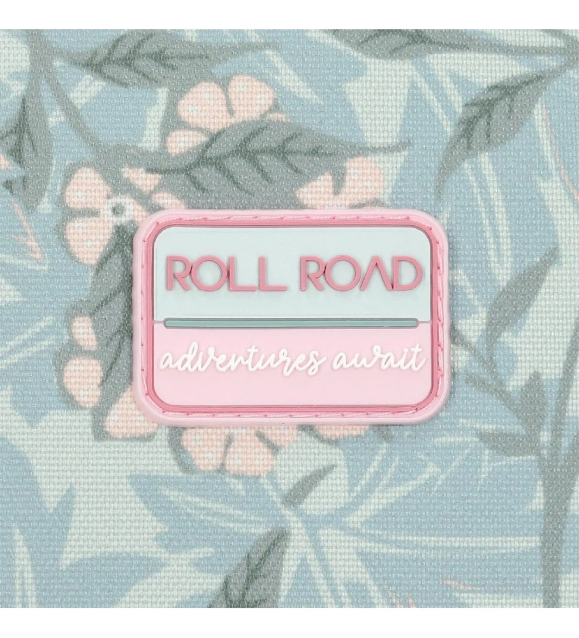 Mochila Roll Road Spring is here 33 cm con carro rosa