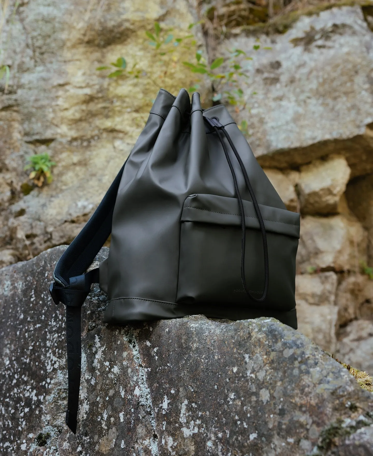 Mochila saco poliéster reciclado hombre